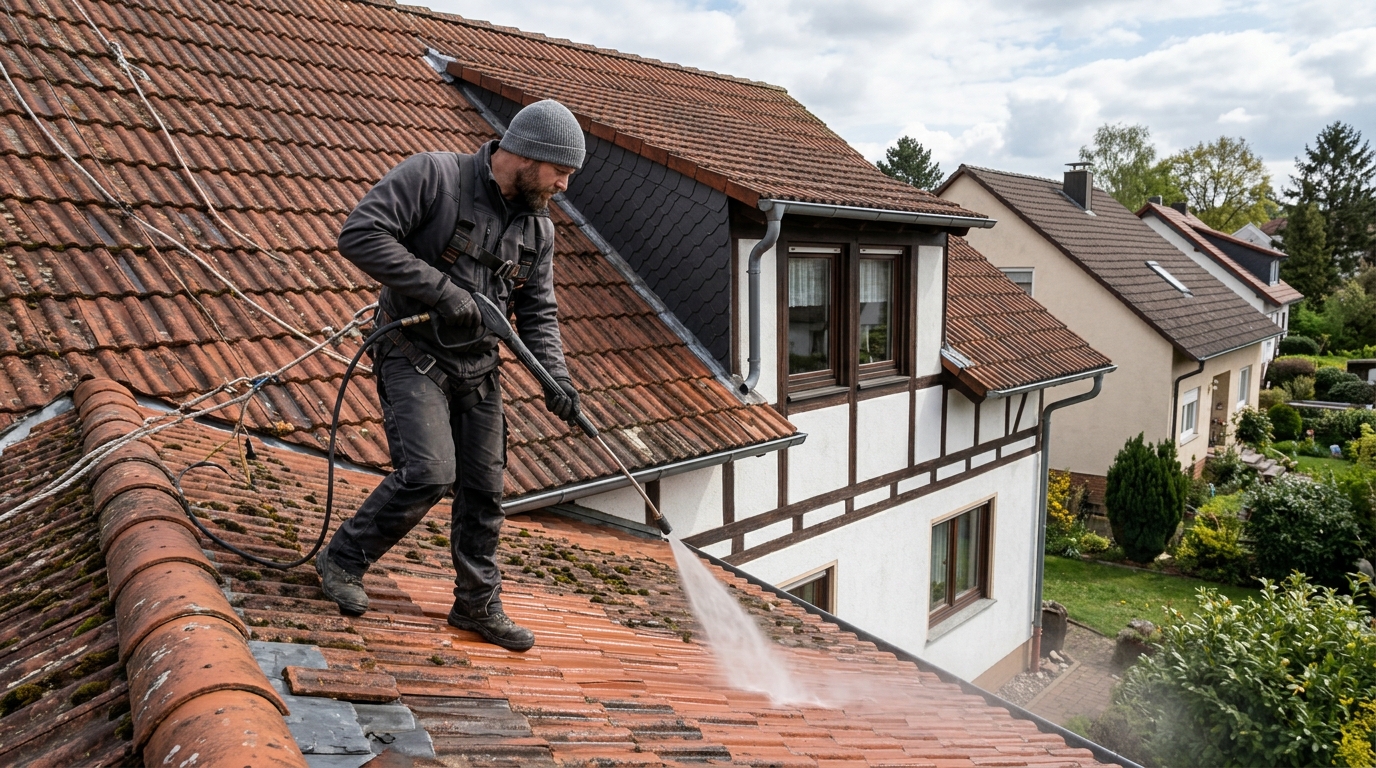 Dachreinigung vom Profi aus Kassel
